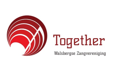 Logo Together. Walsbergse Zangvereniging.