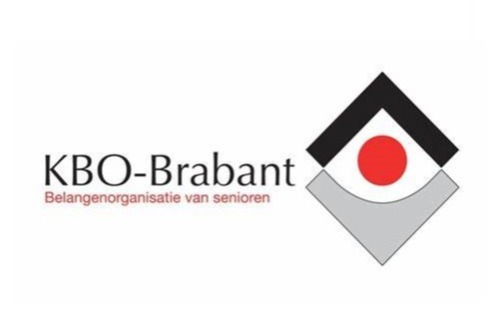Logo KBO-Brabant. Belangenorganisatie van senioren.
