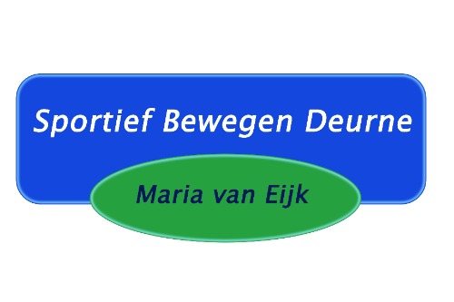 Logo Sportief Bewegen Deurne. Maria van Eijk. 