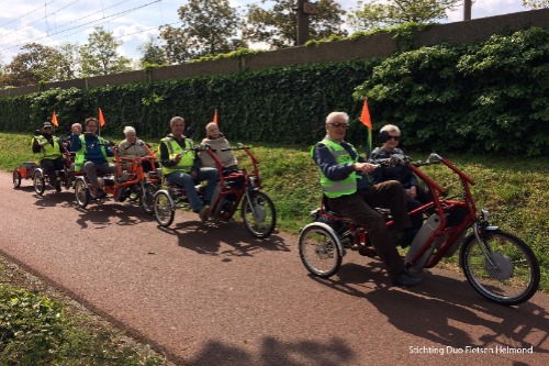 Duo Fietsen in Helmond