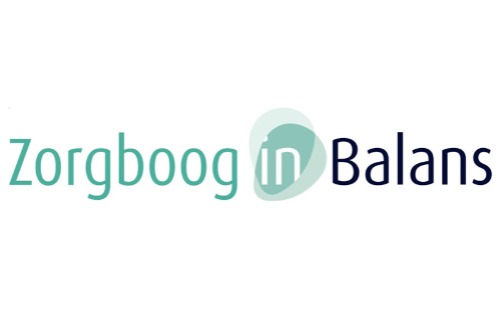 Logo Zorgboog in Balans. 