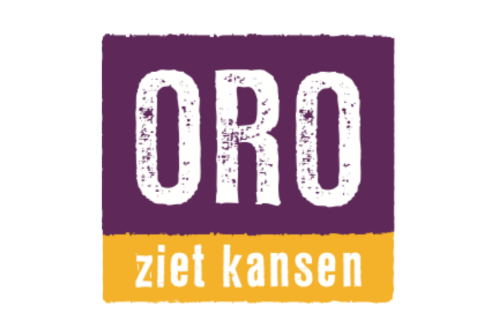 Logo ORO. Ziet kansen. 