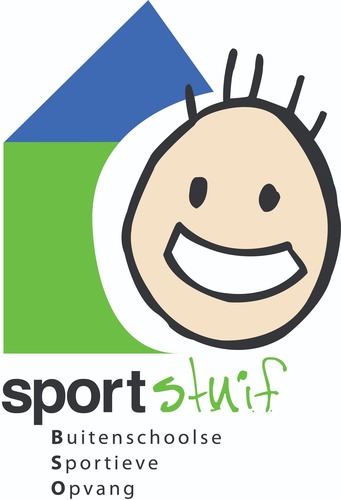 Logo Sportstuif. Buitenschoolse Sportieve Opvang
