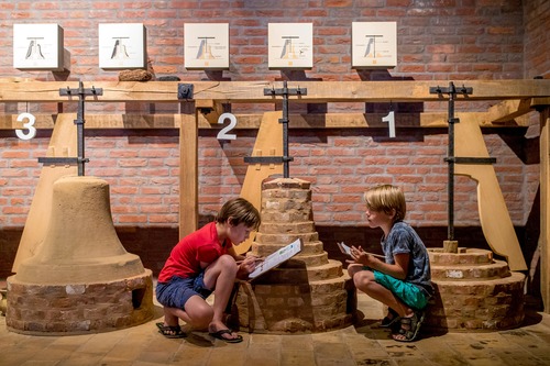 Kinderen in het museum