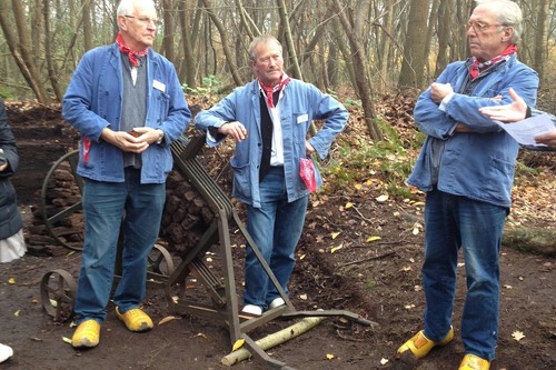 Demonstratie turfsteken