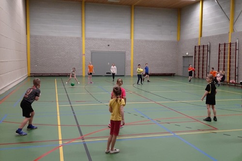 Sportende kinderen