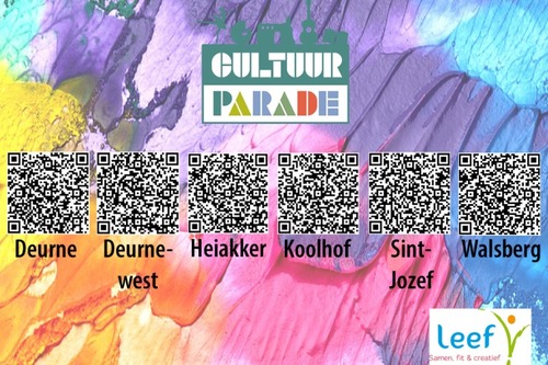 Wandelroutes Cultuurparade wijken Deurne