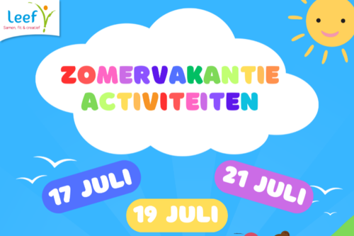 Zomervakantie activiteiten