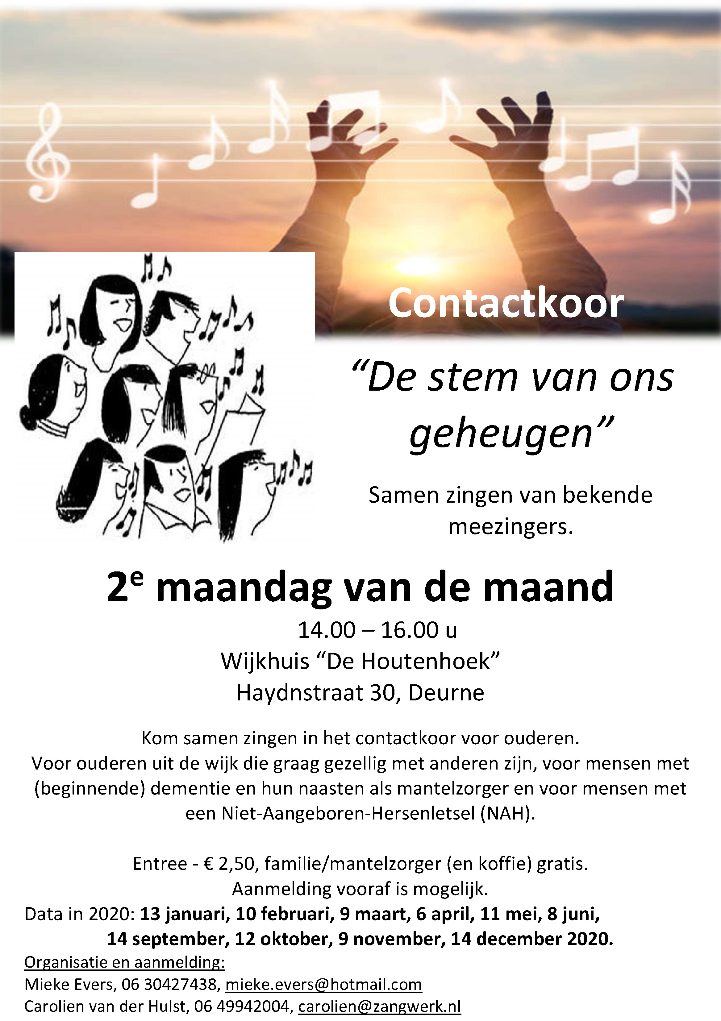 Download het PDF-document 'Flyer contactkoor ''De stem van ons geheugen'