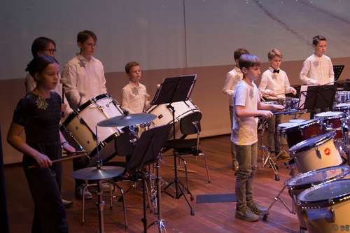 Slagwerkers in actie!